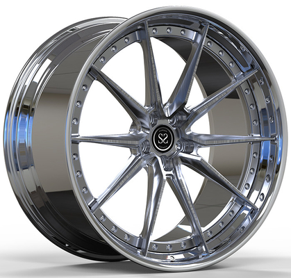 Bánh xe hợp kim 2 mảnh A6061 T6 đánh bóng 20 X 9 cho Audi RS5 5x112