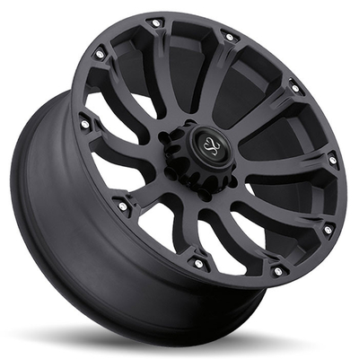 Tùy chỉnh 6 X 139,7 5 X 150 5 X 127 Bánh xe nhôm rèn 19 20 22 24 inch Màu đen mờ