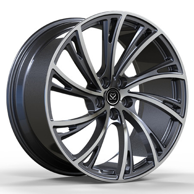 Bánh xe hợp kim nhôm 21x10 1 mảnh rèn 5x120 được gia công bằng kim loại cho vành xe Range Rover hse