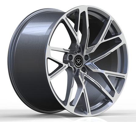 Bánh xe rèn 22 inch tùy chỉnh so le Bmw X5 F15 6061 T6 Kim loại súng hợp kim nhôm