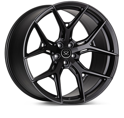Cadillac GTS Custom 22 inch 1 PC rèn Vành hợp kim bóng Đen Monoblock