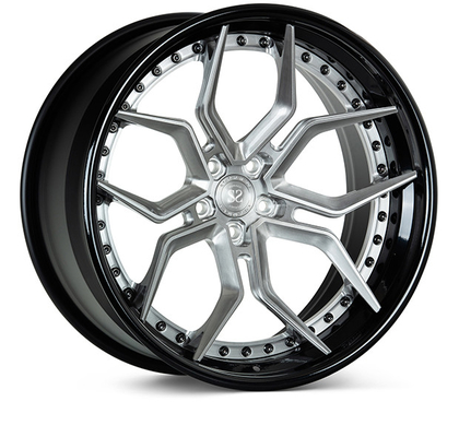 Cadillac Ferrari 5x120 Bánh xe rèn A6061 T6 Hợp kim với H-PCD 5X114.3