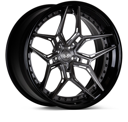 3-PC bánh xe rèn Staggered 20 và 21 phù hợp cho Mercedes Benz S63