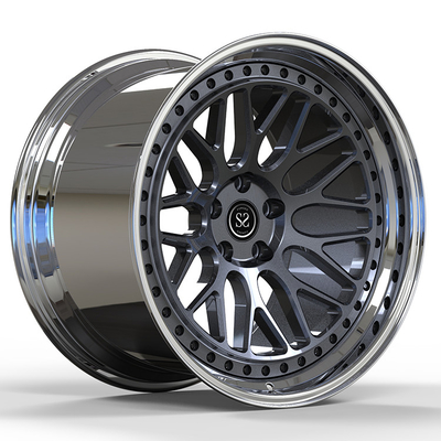 Mercedes-Benz AMG S63 5X112 Vành hợp kim rèn 2-PC đánh bóng tùy chỉnh với 5x112 so le 20 21 và 22 inch