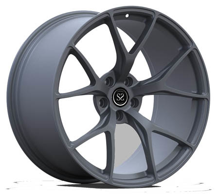 Vành hợp kim liền khối màu đen chải x5m 1 mảnh 21 inch 21x10 21x11.5 bánh xe rèn so le