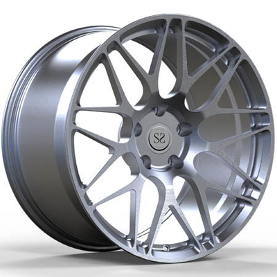Vành hợp kim nguyên khối màu đen chải mờ 911 Turbo S 1 mảnh 20 inch 20x9 20x11.5 bánh xe rèn so le