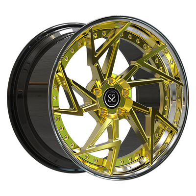 Phù hợp cho Audi R8 Vành hợp kim nhôm rèn tùy chỉnh của Ba Lan 5x112 19 và 20 inch so le