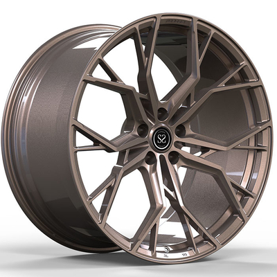 Matt Bronze Bánh xe rèn 2 mảnh so le 19 inch Vành 5x112