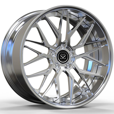 Món sâu tùy chỉnh Vành 20 inch so le 5x112 Hợp kim rèn tùy chỉnh SL55