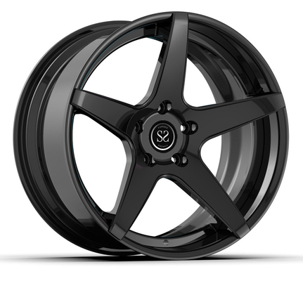 Bánh xe lõm so le 5x130 20 inch tùy chỉnh hợp kim rèn