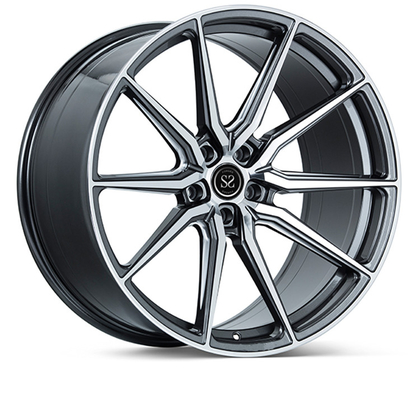 Súng kim loại 5x112 được gia công 1 mảnh Bánh xe rèn lắp so le với Benz S500