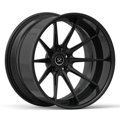 Mờ Đen rèn 2 mảnh Vành 20 19 inch 19x9 19x11 Đĩa lõm sâu hợp kim Pontiac Trans Wheels