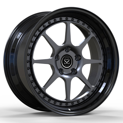 Bánh xe thùng rèn 2 mảnh Trung tâm Matte Dark Grey 19 inch 19x9 20 inch 20x11