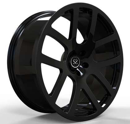 Đen bóng 1 mảnh Monoblock Bánh xe rèn Vành xe 22 inch 22x10 cho Durango
