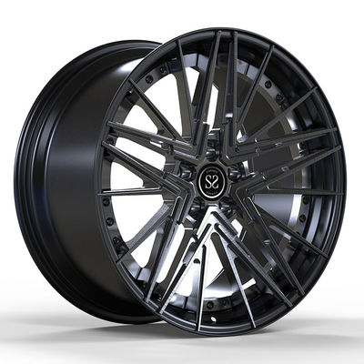 VIA/JWL tiêu chuẩn màu đen đánh chải 21X10 và 21X11 Custom 2-PC rims cho BMW M5 2025 -75-90 ET