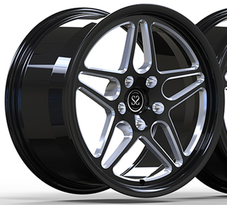 Vành đơn khối rèn Hyper Black Đen bóng 19x8.5