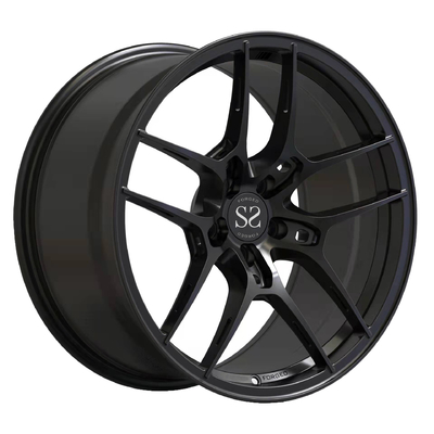 Matt Black Rims Bánh xe rèn 1 mảnh Monoblock 24 inch cho M240I