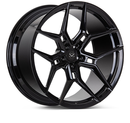 Bánh xe rèn 24 inch 1 mảnh Bóng đen EVO4 Monoblock cho vành xe S6