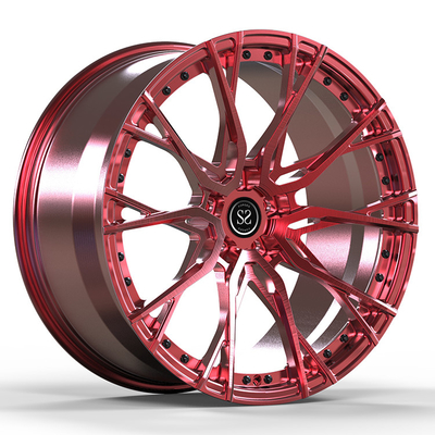Lamborghini 24 23 22 21 20 139,7mm PCD 2 mảnh Bánh xe rèn Mẫu bu lông 5x120 5x114,3